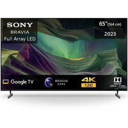 Televizor Sony BRAVIA LED 65X85L, 164 cm, Smart Google TV, 4K Ultra HD, 100Hz, Clasa F, Negru