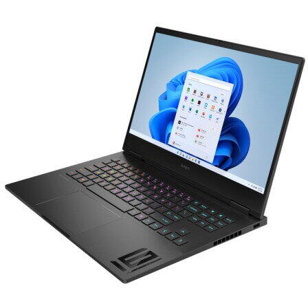 Laptop Gaming HP Omen 16-xf0100nn, AMD Ryzen 7 7840HS, 16.1 inch QHD, 32GB RAM, 1TB SSD, nVidia RTX 4070 8GB, Windows 11 Home Negru