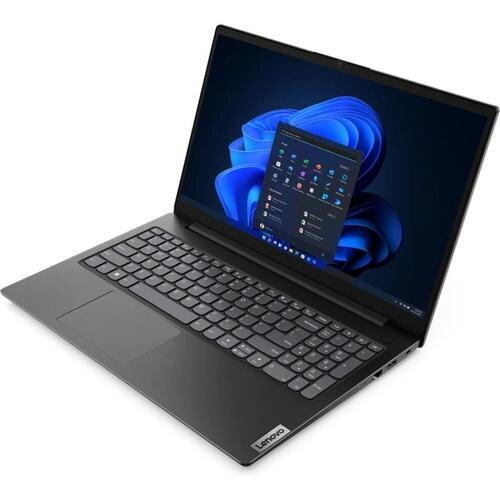 Laptop Lenovo V15 G3 ABA, AMD Ryzen 7 5825U, 15.6 inch FHD, 16GB RAM, 512GB SSD, No OS, Negru