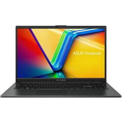 Laptop Asus Go 15 OLED E1504FA, AMD Ryzen 3 7320U, 15.6 inch FHD, 8GB RAM, 512GB SSD, No OS, Negru