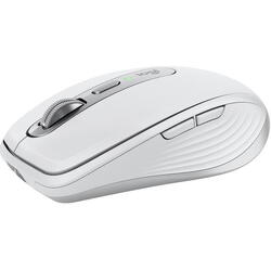 Mouse Wireless Logitech MX Anywhere 3S, 2.4GHz&Bluetooth, Silent, Scroll MagSpeed, Multidevice, USB-C, Alb
