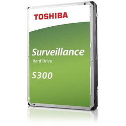 HDD Toshiba S300, 4TB, SATA-III, 5400 RPM, 128MB