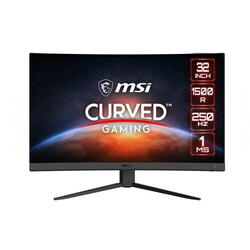 Monitor Curbat Gaming LED VA MSI G27C4X, 27 inch, Full HD, Display Port, FreeSync, 250 Hz, 1ms, Negru