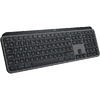 Tastatura wireless Logitech MX Keys S, Iluminare, 2.4GHz&Bluetooth,USB-C, US INTL layout, Graphite
