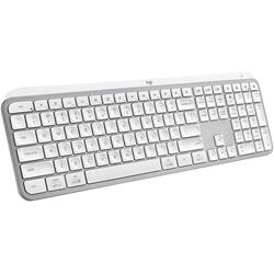 Tastatura wireless Logitech MX Keys S, Iluminare, 2.4GHz&Bluetooth,USB-C, US INTL layout, Gri
