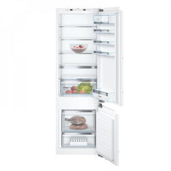 Combina frigorifica incorporabila Bosch KIS86AFE0, 266 l, Lowfrost, Clasa E, Alb