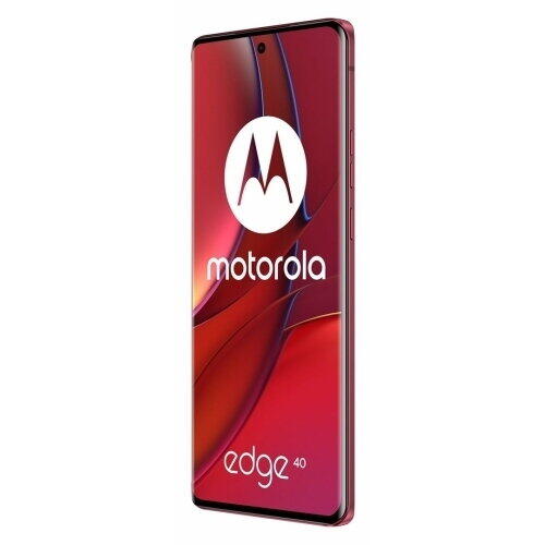 Telefon Mobil Motorola Edge 40 Dual SIM, 256GB, 8GB RAM, 5G, Rosu