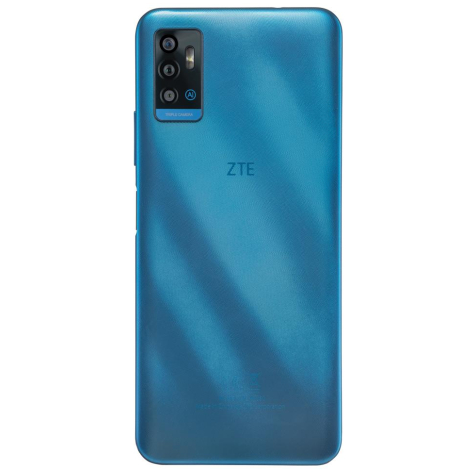 Telefon Mobil ZTE Blade A71, Procesor Unisoc SC9863A, IPS LCD Multitouch 6.52", 3GB RAM, 64GB Flash, Camera Tripla 16+8+2MP, Wi-Fi, 4G, Dual Sim, Android, Albastru