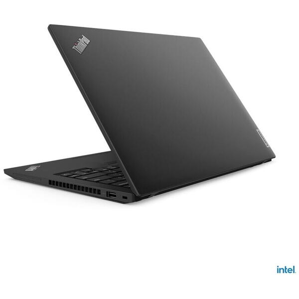 Laptop Lenovo ThinkPad T14, Intel Core i7-1265U, 14 inch WUXGA, 16GB RAM, 512GB SSD, Windows 11 Pro, Negru