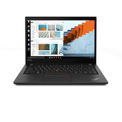 Laptop Lenovo ThinkPad T14, Intel Core i5-1145G7, 14 inch FHD, 8GB RAM, 256GB SSD, Windows 10 Pro, Negru