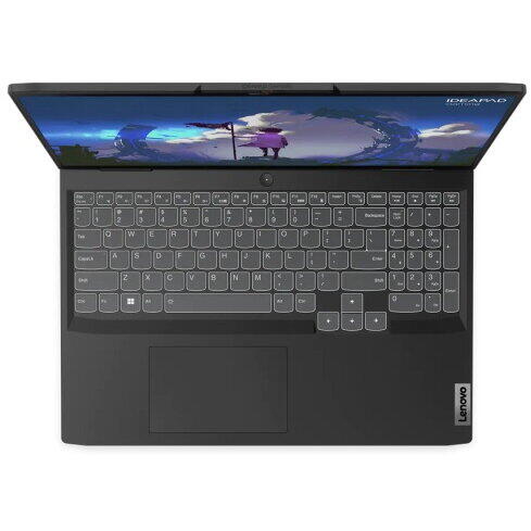 Laptop Gaming Lenovo IdeaPad 3 16IAH7, Intel Core i5-12450H, 16 inch WQXGA, 16GB RAM, 512GB SSD, nVidia RTX 3050 4GB, Windows 11 Home, Gri