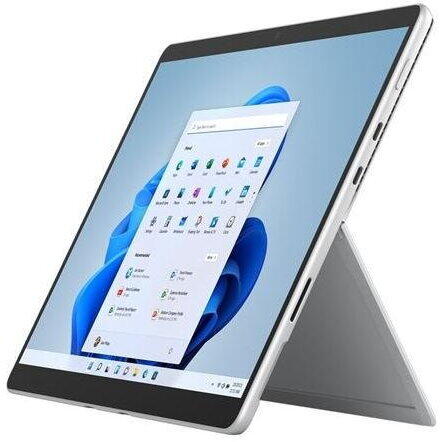Tableta Microsoft Surface Pro 8, Intel Core i7-1185G7, 13 inch 2.8K Touch, 16GB RAM, 256GB SSD, 4G, Windows 11 Pro, Argintiu