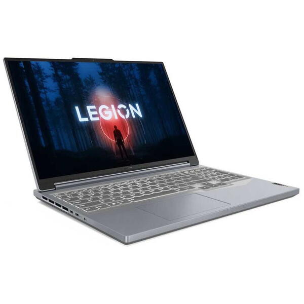 Laptop Gamin Lenovo Legion Slim 5 16IRH8, Intel Core i5-13500H, 16" WUXGA, 16GB RAM, 512GB SSD, GeForce RTX 4050 6GB, Fara OS