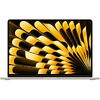 Laptop Apple MacBook Air 15" cu procesor Apple M2, 8 nuclee CPU si 10 nuclee GPU, 8GB, 512GB SSD, Starlight, INT KB