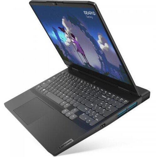 Laptop Gaming IdeaPad 3 15IAH7, Intel Core i5-12500H, 15.6 inch FHD, 16GB RAM, 512GB SSD, nVidia RTX 3050 4GB, No OS, Gri