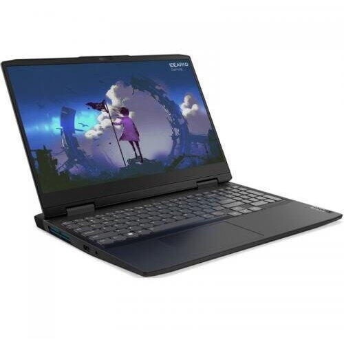 Laptop Gaming Lenovo IdeaPad 3, 15.6 inch FHD, Intel Core i5-12450H, 16GB RAM, 512GB SSD, nVidia RTX 3050 4GB, Free DOS, Gri