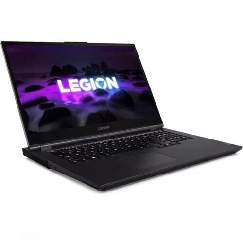 Laptop Lenovo Legion 5 17ACH6Hz, AMD Ryzen 7 5800H, 17.3 inch FHD, 16GB RAM, 512GB SSD, nVidia RTX 3060 6GB, No OS, Negru-Albastru