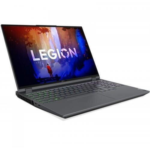 Laptop Gaming Lenovo Legion 5 Pro, Intel Core i5-12500H, 16 inch WQXGA, 16GB RAM, 512GB SSD, nVidia RTX 3060 6GB, Windows 11 Home, Gri