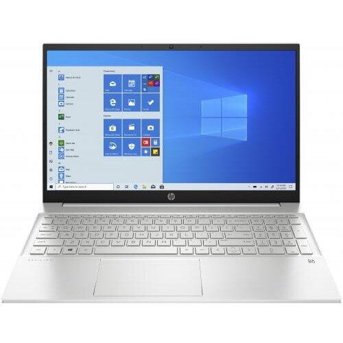 Laptop HP Pavilion 15-eh1318nw, AMD Ryzen 7 5700U, 15.6 inch FHD, 16GB RAM, 512GB SSD, Windows 10 Home, Argintiu
