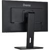 Monitor IPS LED iiyama ProLite 24" XUB2492HSN-B5, Full HD (1920 x 1080), HDMI, DisplayPort, Pivot, Boxe, Negru