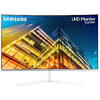 Monitor VA LED Samsung 31.5" LU32R591CWPXEN, Ultra HD (3840 x 2160), HDMI, DisplayPort, Ecran curbat, Alb