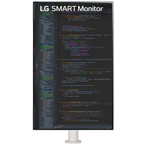 Monitor VA LED LG 31.5" 32SQ780S-W, Ultra HD (3840 x 2160), HDMI, Pivot, webOS, Boxe, Alb