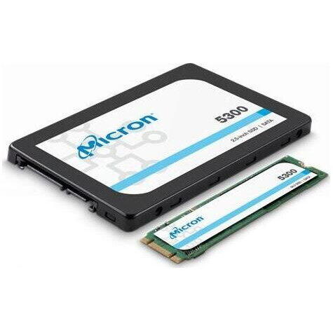 SSD Micron 5300 MAX 1.92TB SATA 2.5" MTFDDAK1T9TDT-1AW1ZABYY (DWPD 5)