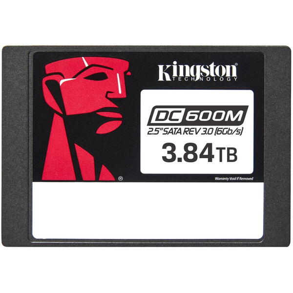Hard Disk SSD Kingston DC600M, 3.84TB, 2.5"