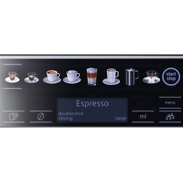 Filtru de cafea Siemens EQ.6 plus TE657319RW, 1,7 L, 1500w, 19 bar