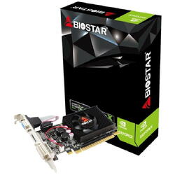 Placa video BIOSTAR GeForce 210, 1GB, GDDR3, 64 bit, DVI-I, D-Sub, HDMI