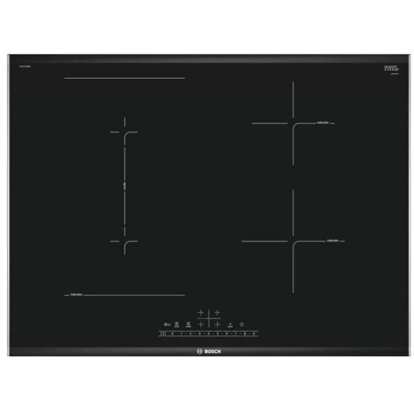 Plita Bosch cu Inductie, Seria 6, Negru, 70 cm