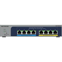 NETGEAR 8-port Ultra60 PoE++ Multi-Gigabit (2.5G) Ethernet Plus Switch Fara management L2/L3 2.5G Ethernet (100/1000/2500) Power over Ethernet (PoE)