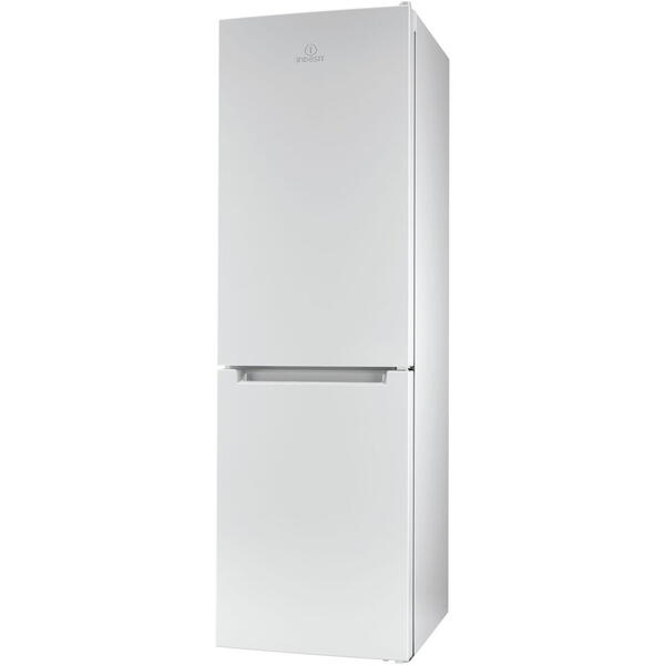 Combina frigorifica Indesit LI8S1EW, 341 l, Fast cooling, Less Frost, H 189 cm, Alb