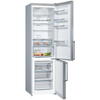 Combina frigorifica Bosch KGN397LEQ, 368 l, NoFrost, Clasa E, H 203 cm, Inox AntiAmprenta