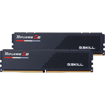Kit Memorie G.Skill Ripjaws S5 Black 32GB, DDR5-6000MHz, CL32, Dual Channel