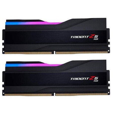 Memorie G.SKILL Trident Z5 RGB Black 32GB (2x16GB) DDR5 6000MHz CL32 Dual Channel Kit