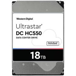 HDD Server Western Digital Ultrastar DC HC550, 18TB, 7200 rpm, 512 MB, SATA III