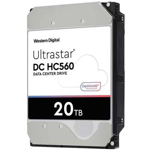 HDD Server Western Digital Ultrastar DC HC560, 20TB, 512MB, 7200 RPM, SATA III, 3.5"