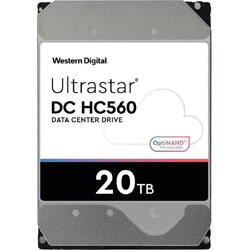 HDD Server Western Digital Ultrastar DC HC560, 20TB, 512MB, 7200 RPM, SATA III, 3.5"