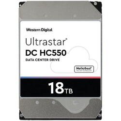 HDD Server Western Digital Ultrastar DC HC550, 18TB, 7200 RPM, 512MB, SAS, 3.5"