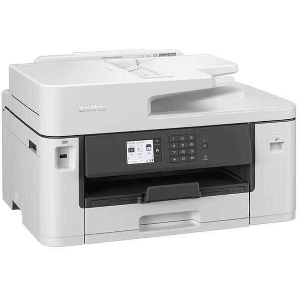 Imprimanta Multifunctional Inkjet color BROTHER MFC-J2340DW, A3, Wi-Fi, LAN, USB, duplex, Alb