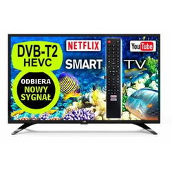 Televizor Smart TV, Lin, 101 cm, Full HD, Negru