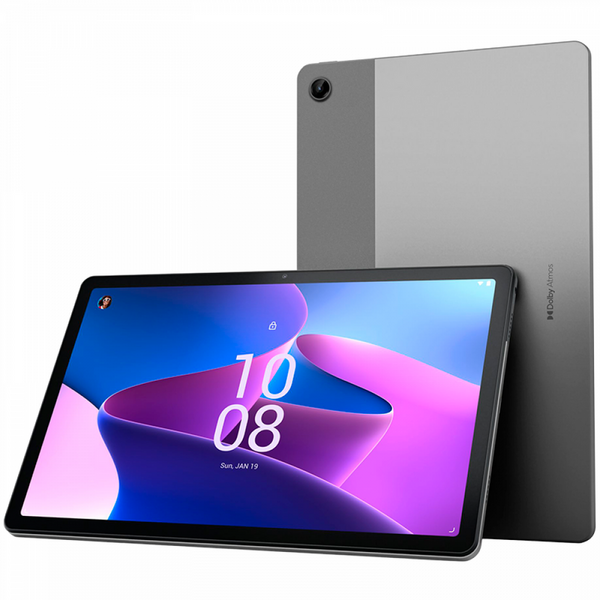 Tableta Lenovo Tab M10 Plus (Gen. 3), Procesor Qualcomm Snapdragon SDM680 Octa-Core, IPS Multi-touch 10.61", 4GB RAM, 64GB Flash, 8MP, Wi-Fi, Bluetooth, Android, Gri