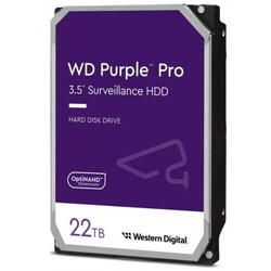 Hard Disk Western Digital Purple Pro 22TB, SATA3, 512MB, 3.5inch