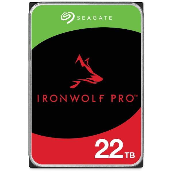 HDD Seagate IronWolf PRO 22TB, NAS, 7200rpm, 512MB cache, SATA-III, 3.5"