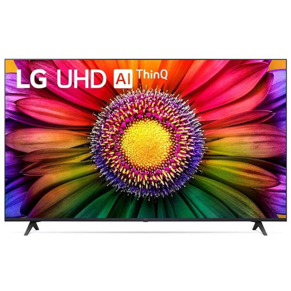 Televizor LG 65UR80003LJ, 164 cm, 4K Ultra HD, HDR, webOS ThinQ , Smart TV, Negru