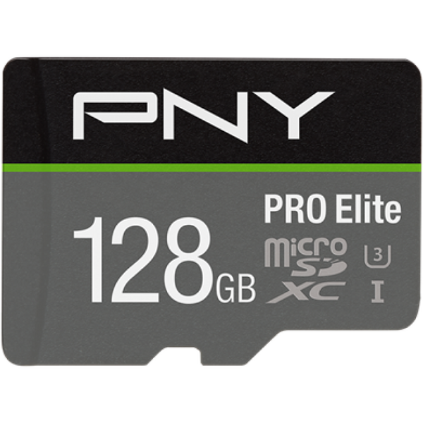 Card de Memorie PNY Micro-SD, 128GB, Pro Elite