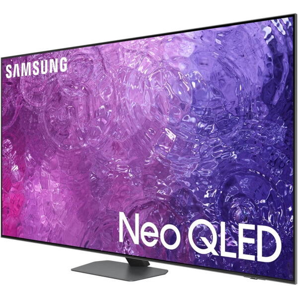 Televizor LED Samsung Smart TV Neo QLED 65QN90C, 163cm  4K UHD HDR, Argintiu