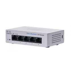 Switch Cisco CBS110-5T-D, 5 porturi, Grey