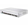 Switch Cisco CBS220-8T-E-2G, 8 porturi, Alb